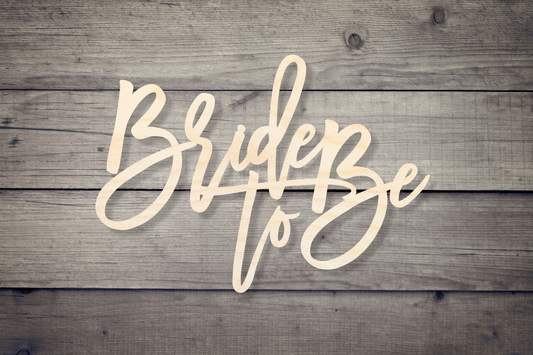 Bride To Be Wooden Backdrop Decor Engagement/ Bridal Shower Decoration